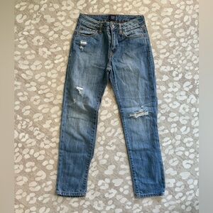 Gap denim girls size 8 regular girlfriend jeans